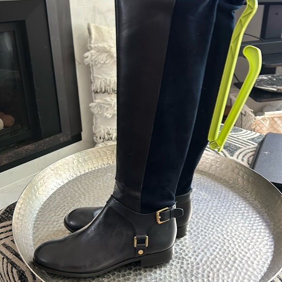 Franco Sarto knee high leather boots -brand new - Picture 1 of 5